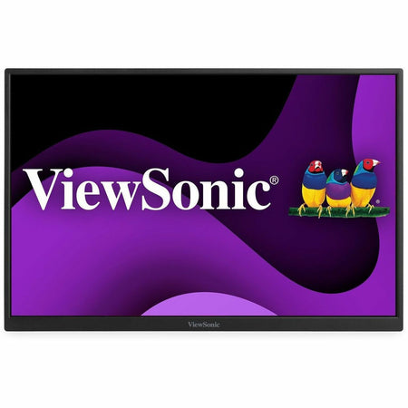 ViewSonic VG1656-2K 16 Inch WQXGA 1600p IPS Portable Monitor with 2 Way Powered 65W USB C, and Built-in Stand with Smart Cover - VG1656-2K