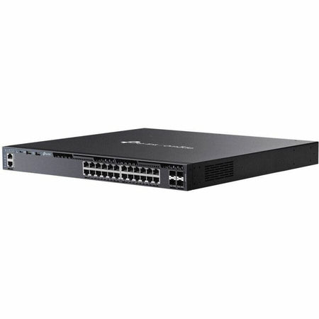 Omada Omada 24-Port Gigabit Stackable L3 Managed PoE+ Switch with 4 10G Slots - SG6428XHP