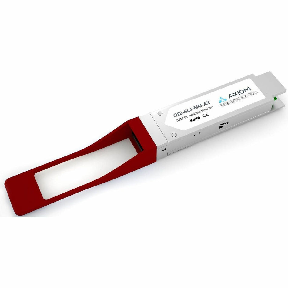 Axiom 100GBASE-SL4 QSFP28 Transceiver - Q28-SL4-MM-AX