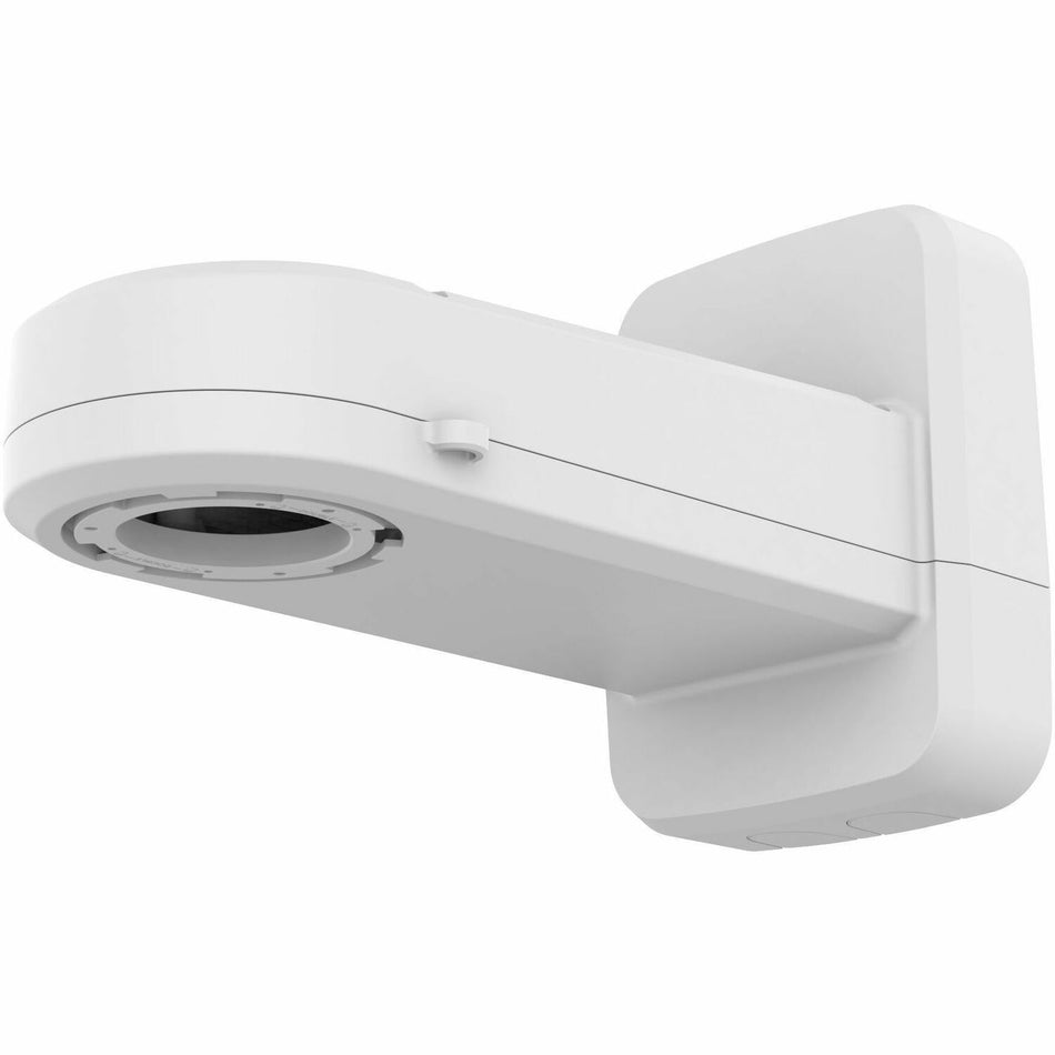 Hanwha SBP-400WMW Pole/Wall Mount for Mounting Adapter, Enclosure - White - SBP-400WMW