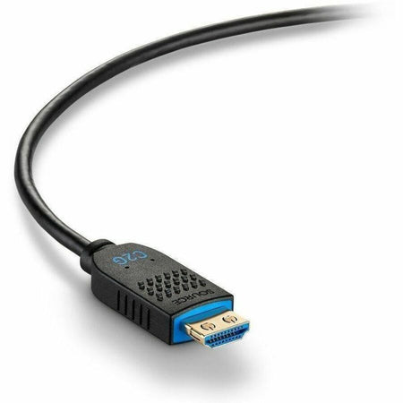 C2G 25ft Performance Series High Speed HDMI Cable - Active Optical Cable - Plenum Rated - 4K 60Hz - M/M - Black - C2G41482