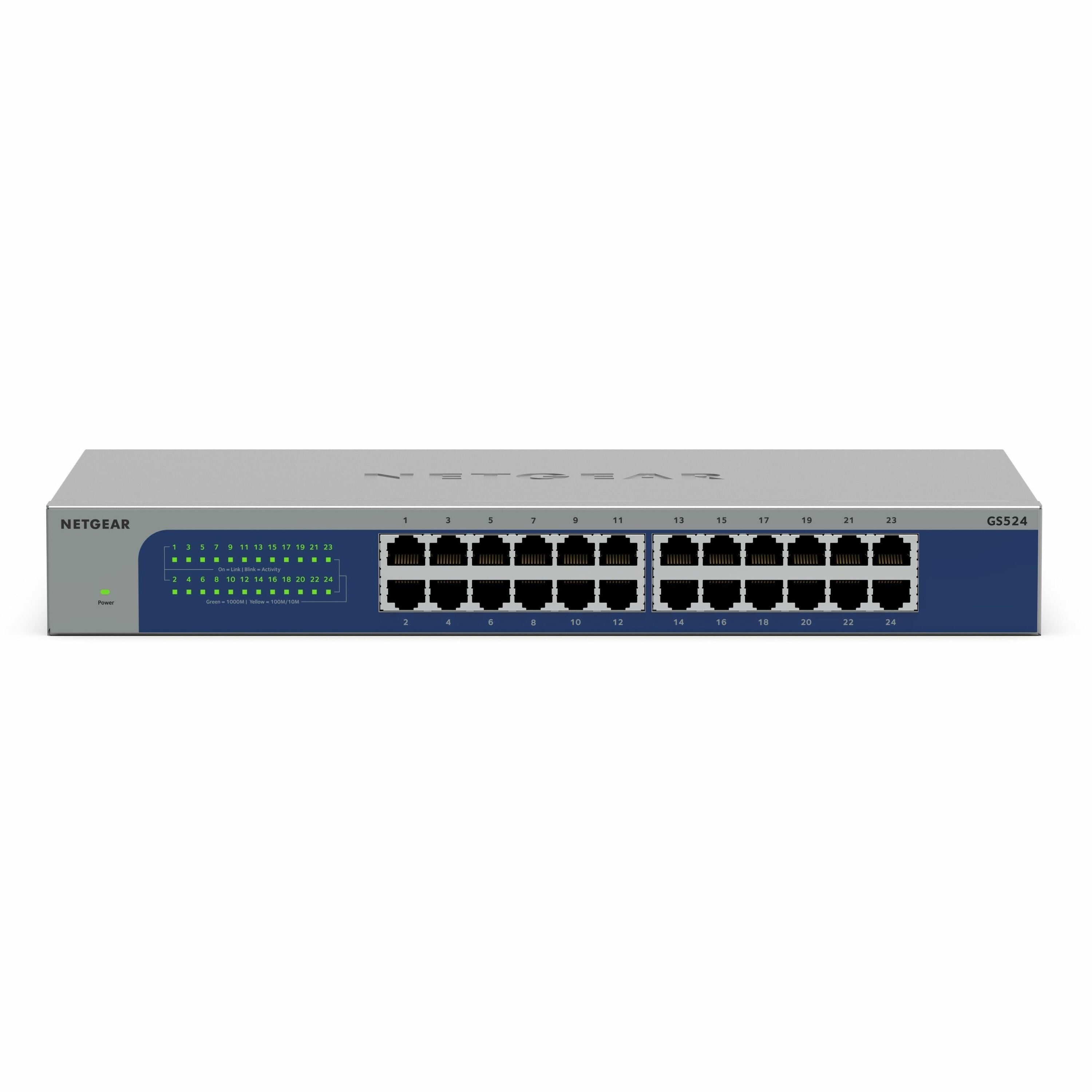 Netgear 24-Port Gigabit Ethernet Switches - GS524-300NAS