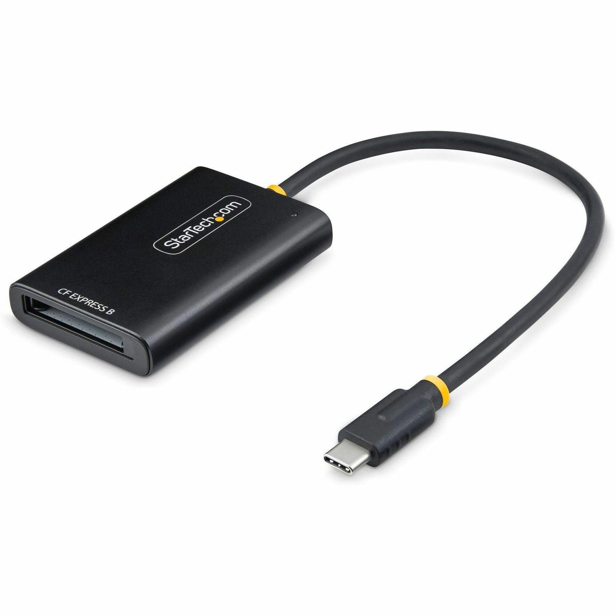 StarTech.com USB-C CFexpress Type B Card Reader, Portable USB 3.2 (10Gbps) Memory Card Reader, USB Type-C to CF Express 2.0 Adapter - 1B-USB-C-CFE-ADAPTER