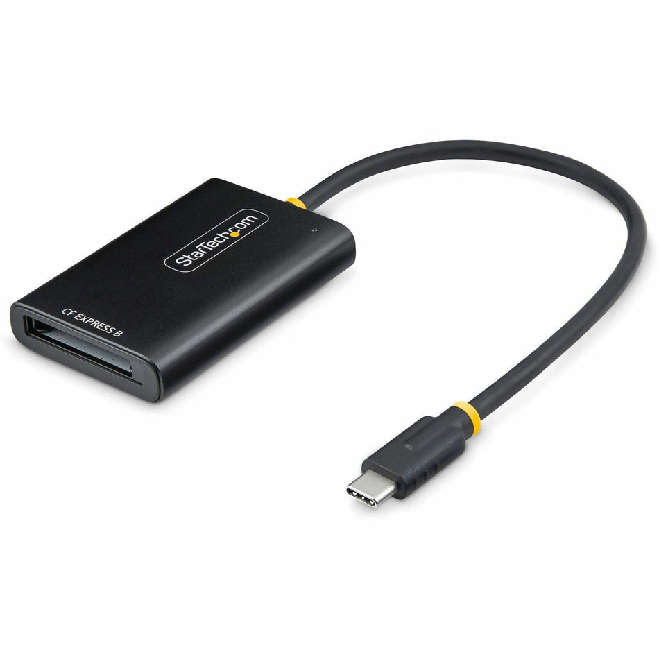 StarTech.com USB-C CFexpress Type B Card Reader, Portable USB 3.2 (10Gbps) Memory Card Reader, USB Type-C to CF Express 2.0 Adapter - 1B-USB-C-CFE-ADAPTER