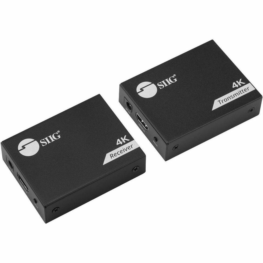 SIIG 4K HDMI USB KVM Extender over CAT6 - Up to 230 feet - Zero Latency - ESD Protection - CE-H28411-S1
