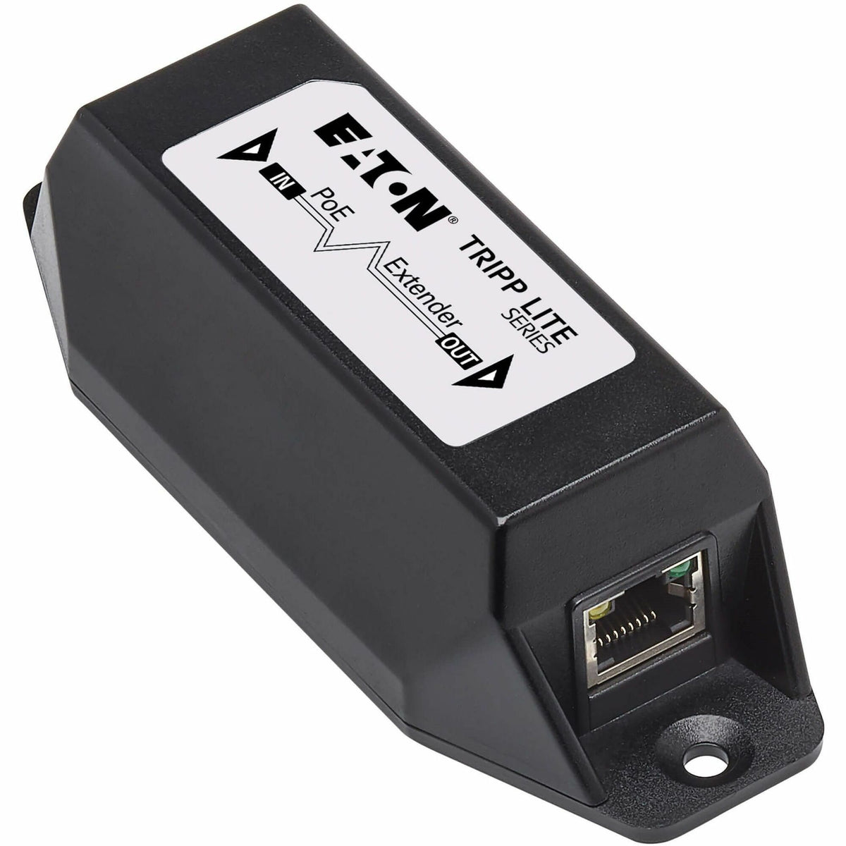 Eaton Tripp Lite Series 1-Port Gigabit Ethernet PoE+ Extender/Repeater - Cat5e/6/6a, 30W, 328 ft. (100 m) - NPOE-EXT-1G30