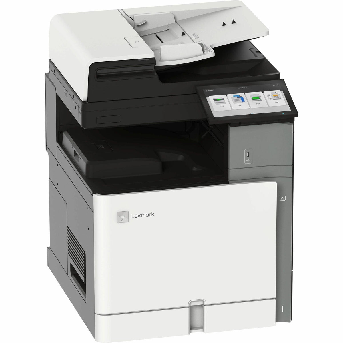 Lexmark MX953se Wired & Wireless Laser Multifunction Printer - Monochrome - TAA Compliant - 20L8350
