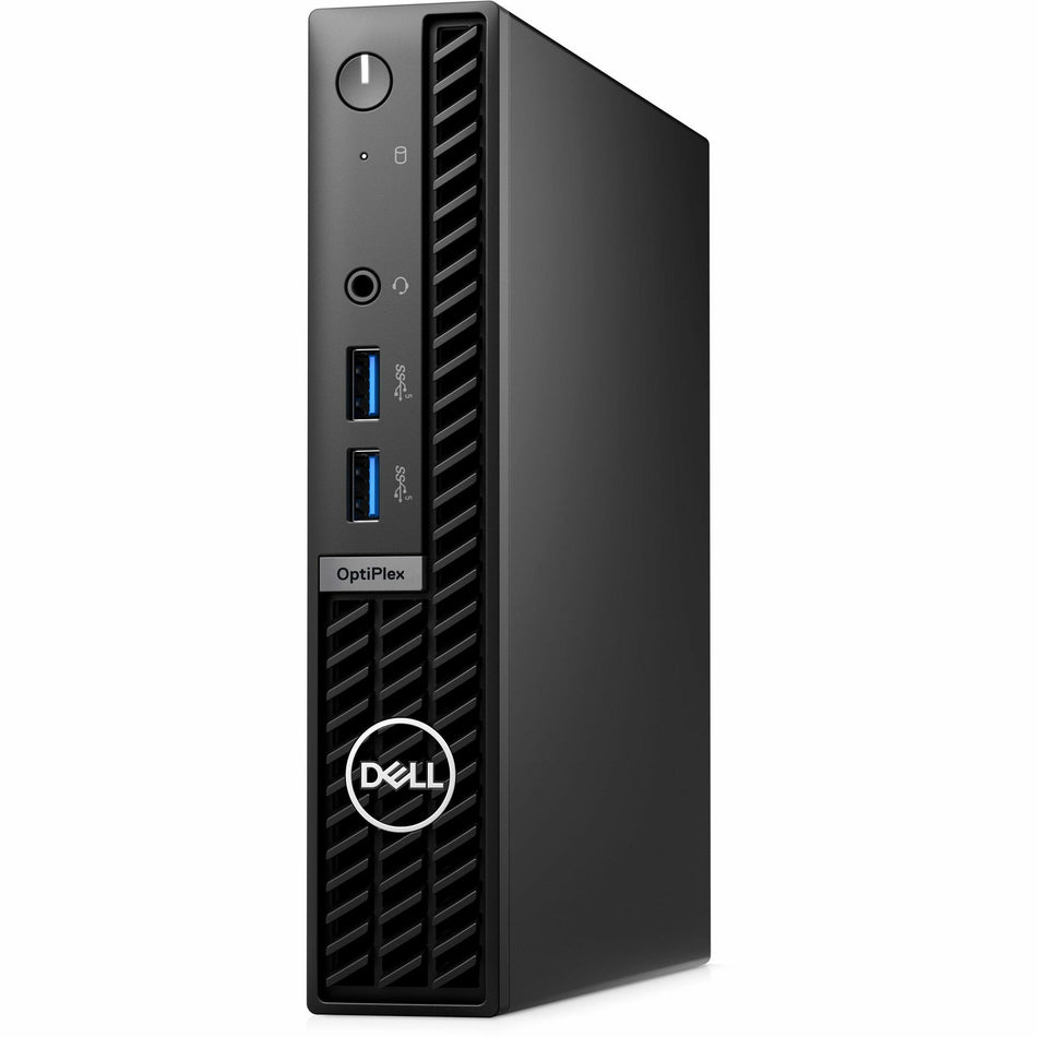 Dell-IMSourcing OptiPlex 7000 7010 Desktop Computer - Intel Core i5 13th Gen i5-13500T - vPro Technology - 16 GB - 512 GB SSD - Micro PC - Black - 2HTD6