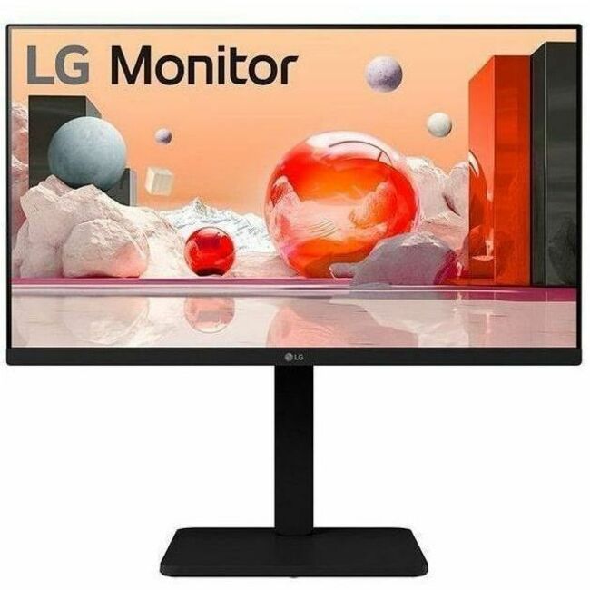 LG 24BA560-B 24" Class Full HD LCD Monitor - 16:9 - Matte Black - TAA Compliant - 24BA560-B