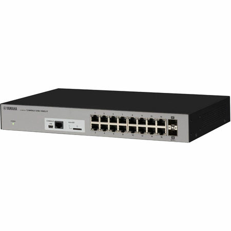 Yamaha SWR2310 Gigabit & 10-Gigabit Dante Switch - SWR2310-18GT