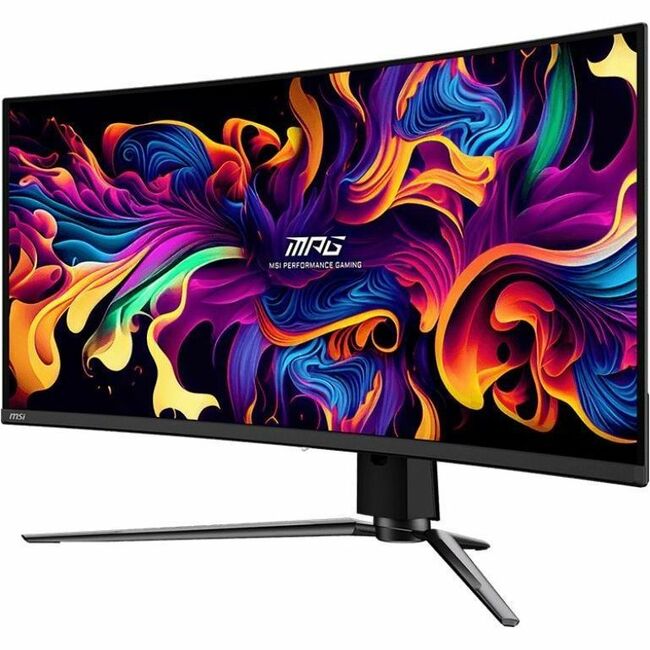 MSI MPG 341CQPX QD-OLED 34" Class UW-QHD Curved Screen Gaming OLED Monitor - 21:9 - Black - MPG341CQPQDOLED