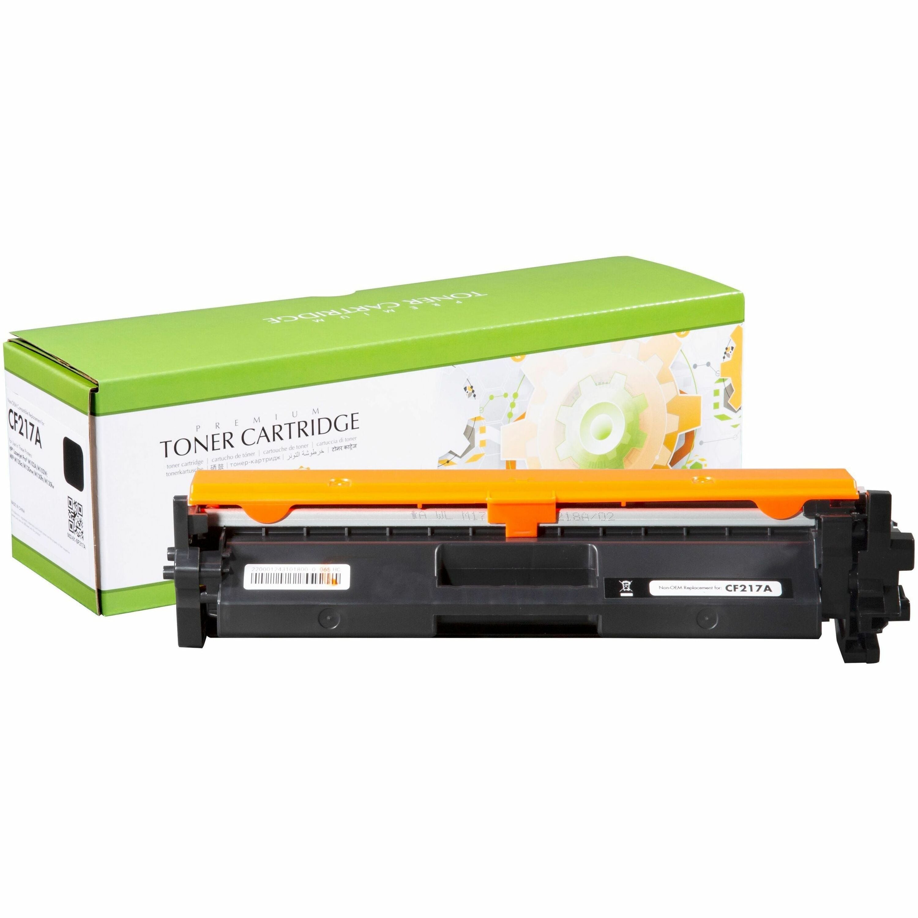 Static Control Laser Toner Cartridge - Single Pack - Alternative for HP 17A (CF217A) - Black - 1.0 Pack - 002-01-SF217A