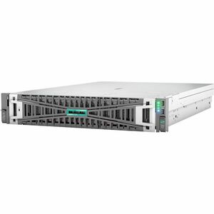 HPE ProLiant DL345 G11 2U Rack Server - 1 x AMD EPYC 9354P 3.25 GHz - 256 GB RAM - 3.84 TB SSD - (2 x 1.92TB) SSD Configuration - Serial ATA/600 Controller - P75332-005