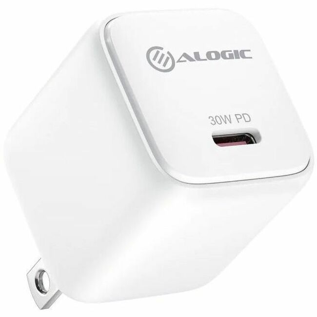 Alogic 30W Rapid Power Mini GaN Charger - WCG1X30WH-US