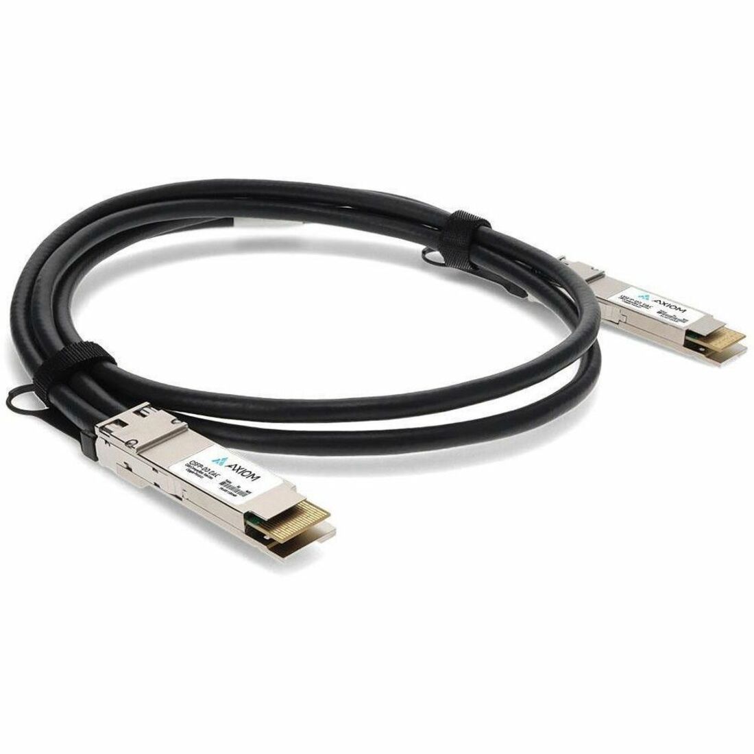 Axiom 200GBASE-CU QSFP-DD Passive DAC Cable Dell Compatible 0.5m - 470-ACTP-AX