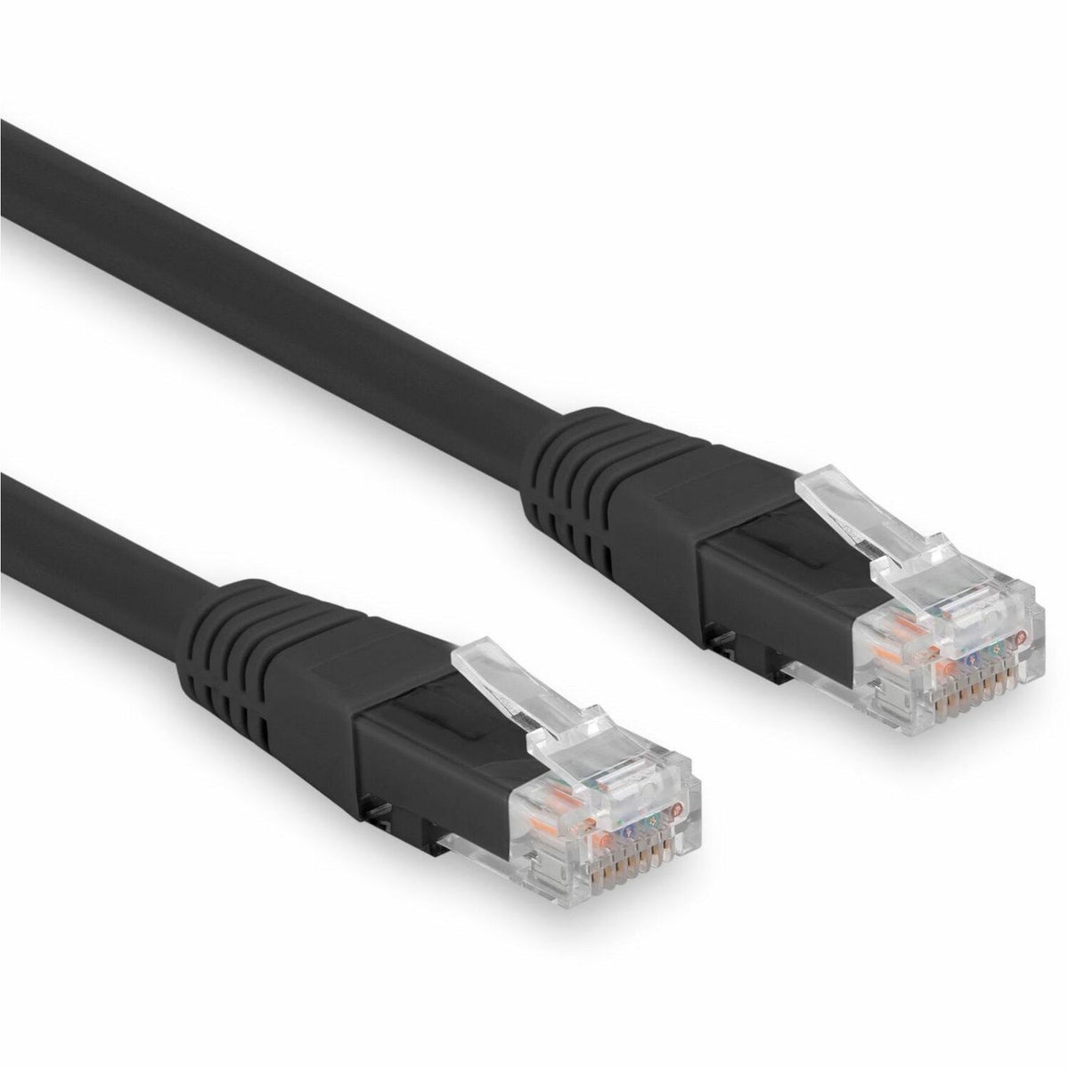 Rocstor 4ft (1.2m) Black Cat6 UTP Patch Cable UL Certified - Y10C801-BK