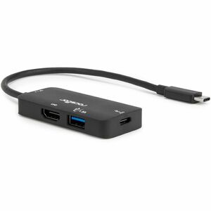 Rocstor Premium Type-C to HDMI/USB-A/Type-C Female (PD & Data) Multiport Adapter - Y10A306-B1