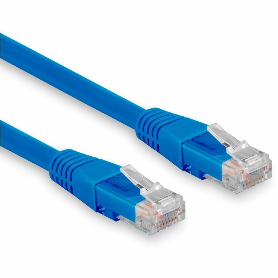 Rocstor 2ft (0.6m) Blue Cat6 UTP Patch Cable UL Certified - Y10C811-BL