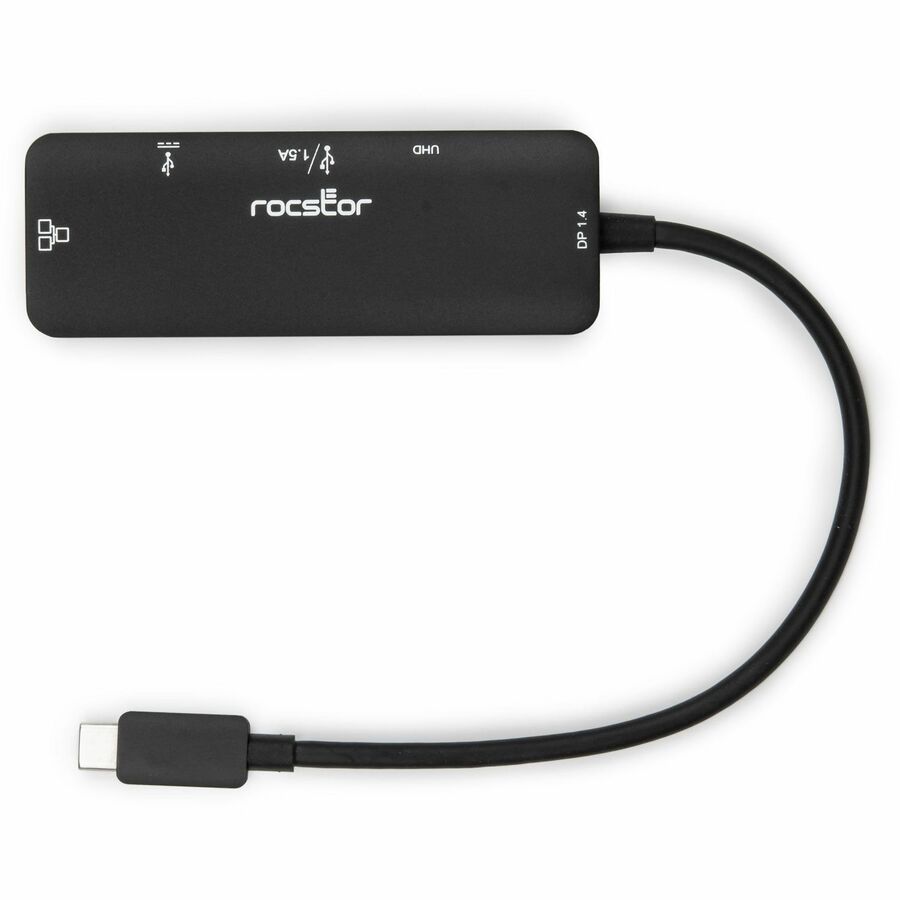 Rocstor Premium USB Type-C 4-in-1 4K Multiport Adapter - Y10A307-B1