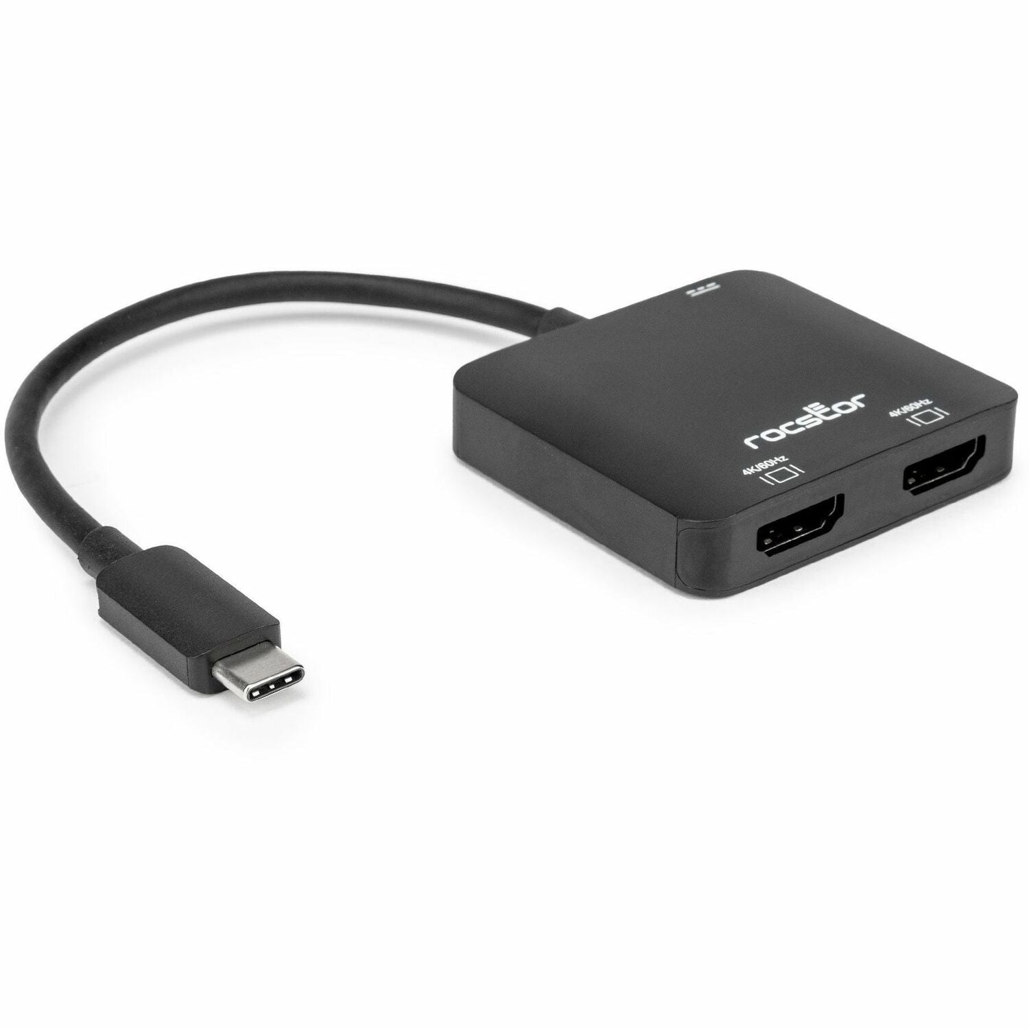 Rocstor Premium USB-C to Dual HDMI 4K@60Hz, 1x USB-C 100W Power Delivery PD - Y10A324-B1