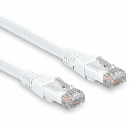 Rocstor 35ft (10.6m) White Cat6 UTP Patch Cable UL Certified - Y10C810-WT