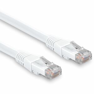 Rocstor 2ft (0.6m) White Cat6 UTP Patch Cable UL Certified - Y10C808-WT