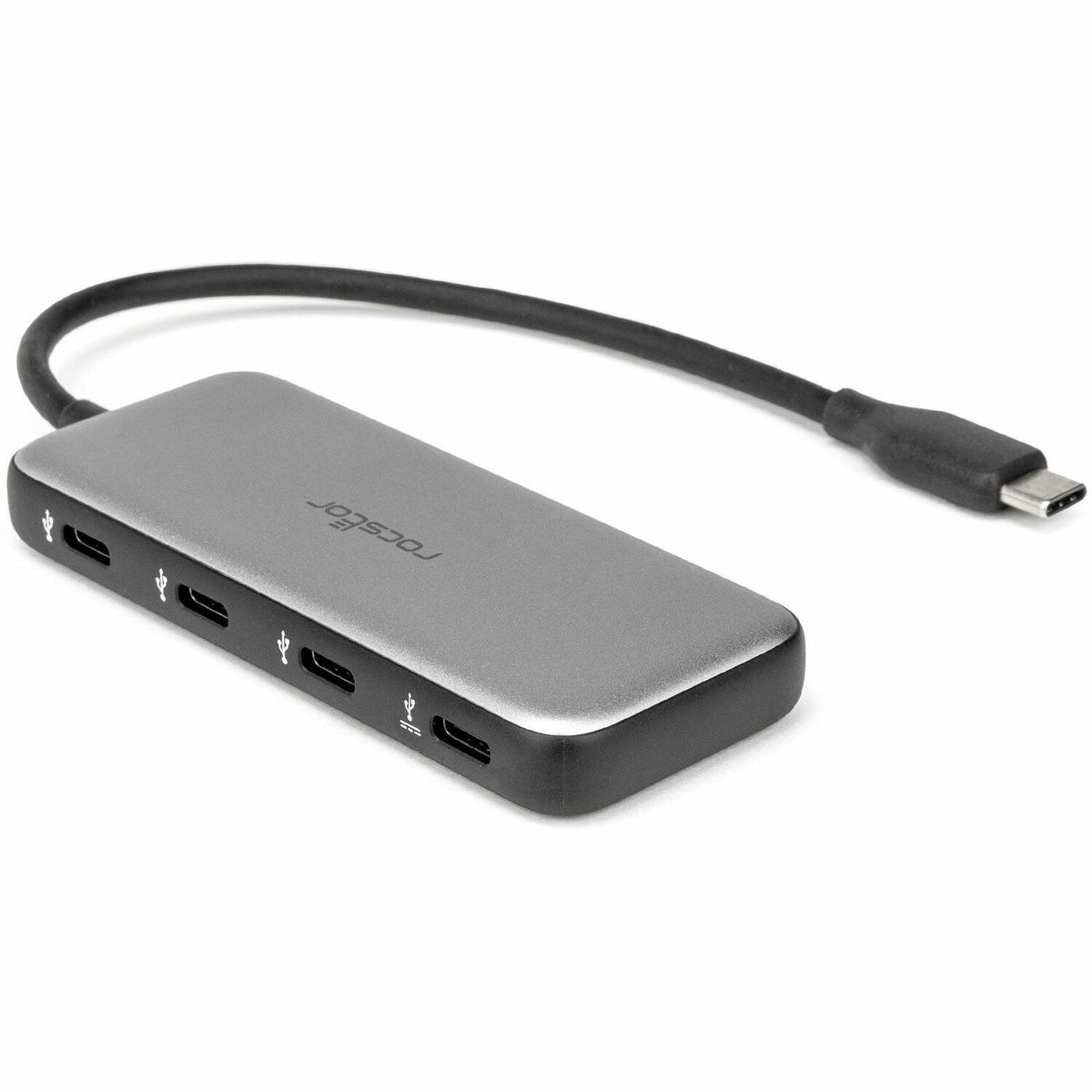 Rocstor Premium USB-C HUB with PD - USB-C to Quad USB-C 3.1 5Gbps Ports - Y10A318-S1