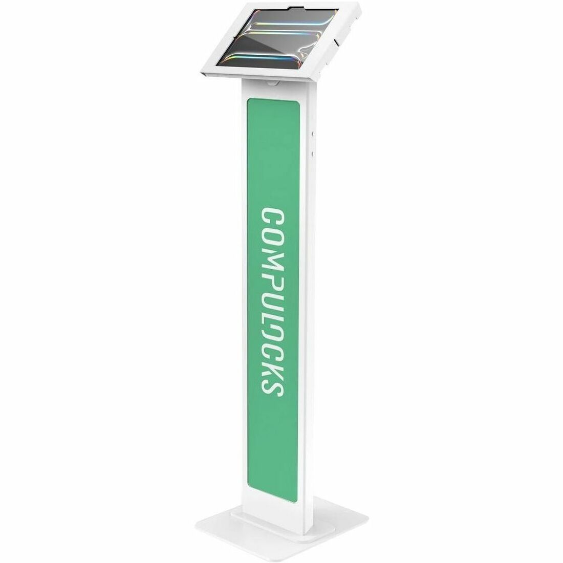 Compulocks iPad Pro M4/iPad Air M2 2024 Enclosure Brandable Floor Stand - Apex BrandMe - 140W11PAPX4W