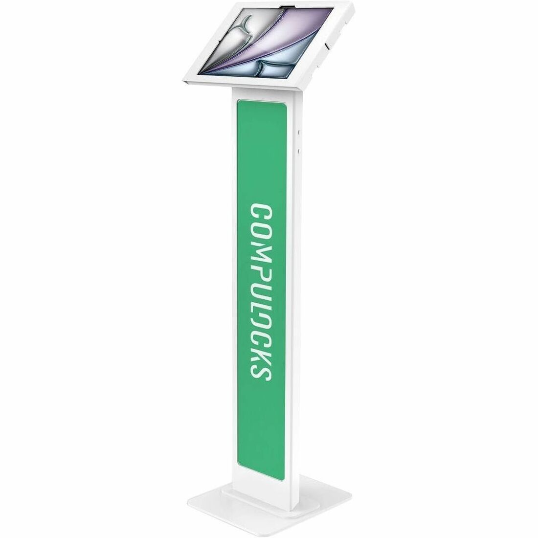 Compulocks iPad Pro M4/iPad Air M2 2024 Enclosure Brandable Floor Stand - Apex BrandMe - 140W13PAPX4W