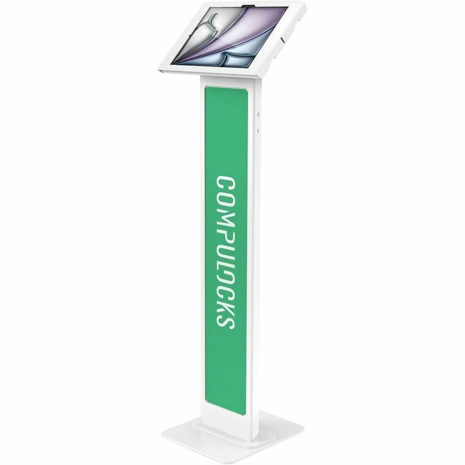 Compulocks iPad Pro M4/iPad Air M2 2024 Enclosure Brandable Floor Stand - Apex BrandMe - 140W13PAPX4W