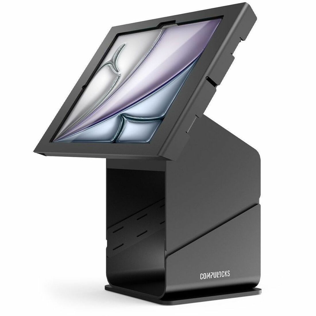 iPad Air M2 & M3 13" , Apex Enclosure Tablet Printer Kiosk Black - PK0113APXB