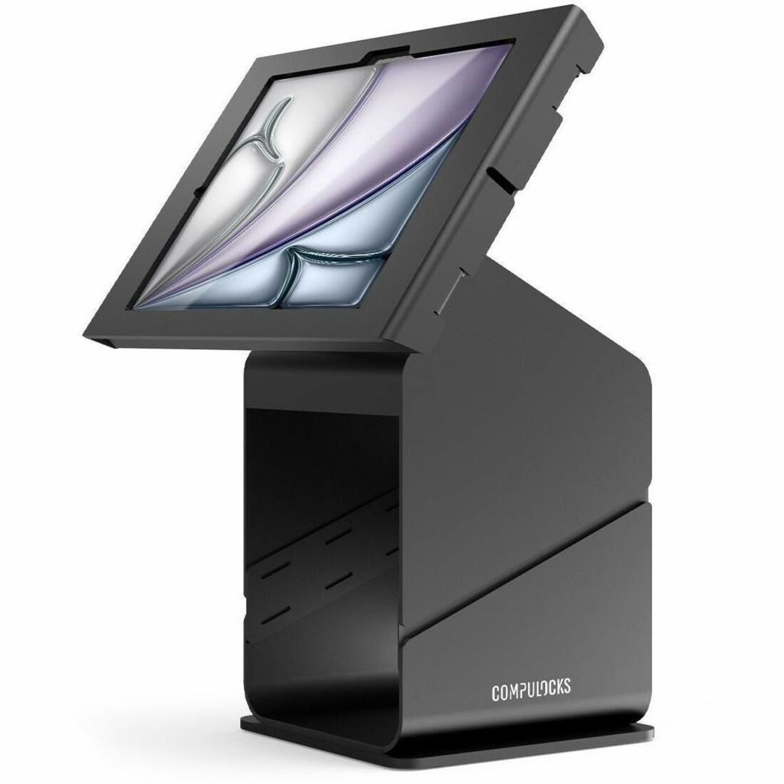 iPad Air M2 & M3 11" , Apex Enclosure Tablet Printer Kiosk Black - PK0111APXB