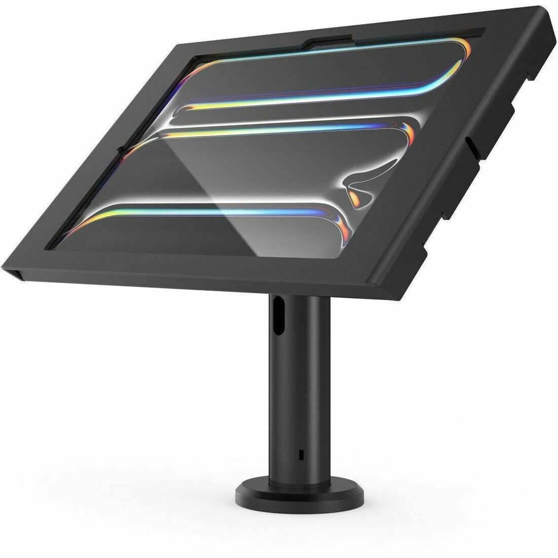 iPad Pro M4 & M5 13" Apex Enclosure Tilting Stand 8" Black - TCDP0113PAPX4B