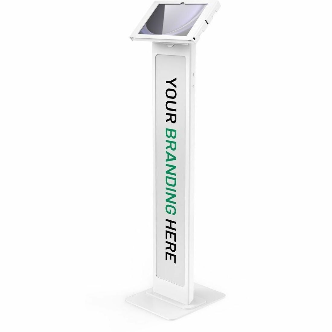 Galaxy Tab A9+/A11+ Apex Enclosure Brandable Floor Stand White - 140W11GAPX9W