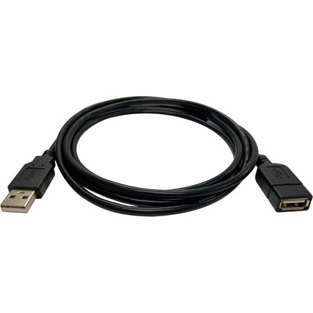Black Box USB 2.0 Extension Cable - Type-A, Male/Female, Black, 3-ft. (0.9-m) - USB05E-0003-R2