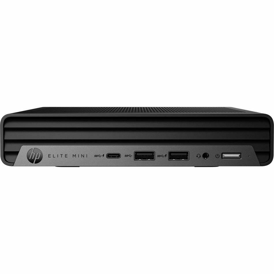 HP Elite Mini 800 G9 Desktop Computer - Intel Core i5 12th Gen i5-12500T - vPro Technology - 16 GB - 256 GB SSD - Mini PC - Smart Buy Plus - AS1F8AT#ABA