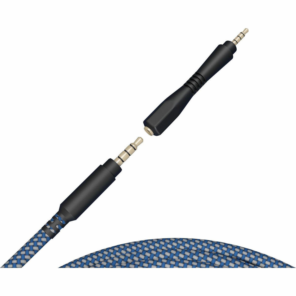 MAXCases 3.5mm Breakaway Adapter for Headsets with 3.5mm Plug - MCBAABLK