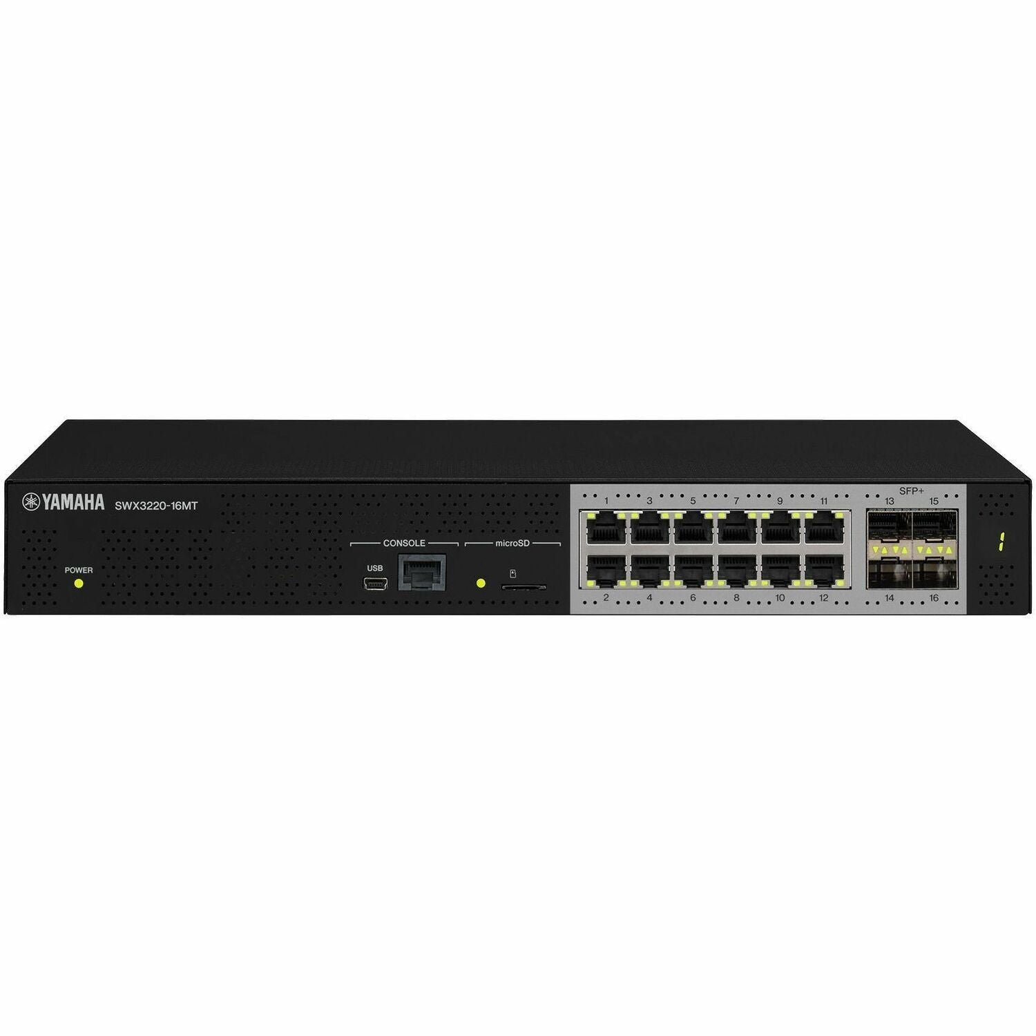 Yamaha SWX3220 / SWX2320 Multi-gigabit Dante Switch - SWX3220-16MT