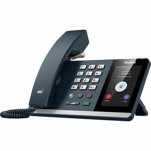 Yealink IP Phone - Corded - Bluetooth, Wi-Fi - Wall Mountable, Desktop - Classic Gray - YEA-MP54-TEAMS-E2