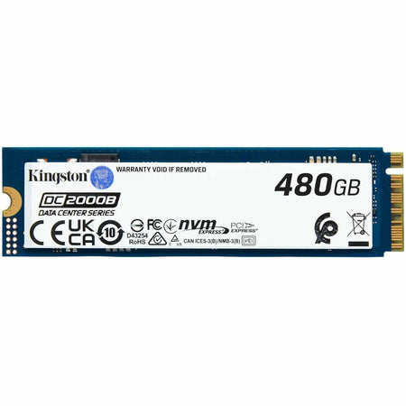 Kingston DC2000B 480 GB Solid State Drive - M.2 2280 Internal - PCI Express NVMe (PCI Express NVMe 4.0 x4) - SEDC2000BM8/480G
