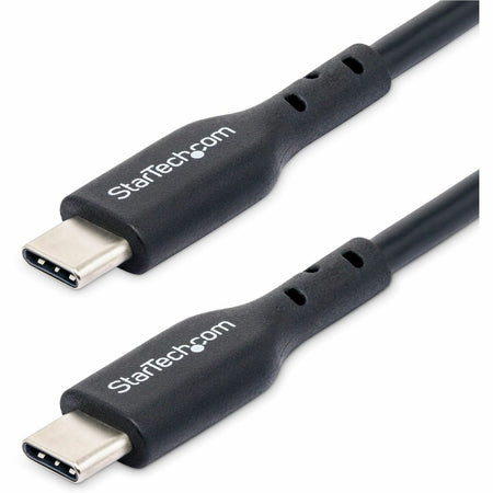 USB-C Charging Cable supports 60W/3A Power Delivery and 480Mbps; Fast Charge from a USB-C wall charger/power bank; Works w/USB-C laptops/tablets; Color: White; O.D.: 3.5mm; Jacket: TPE w/Braided Shield; NOTE: No USB-C video (DP Alt Mode) support - USB2CC3MBKE