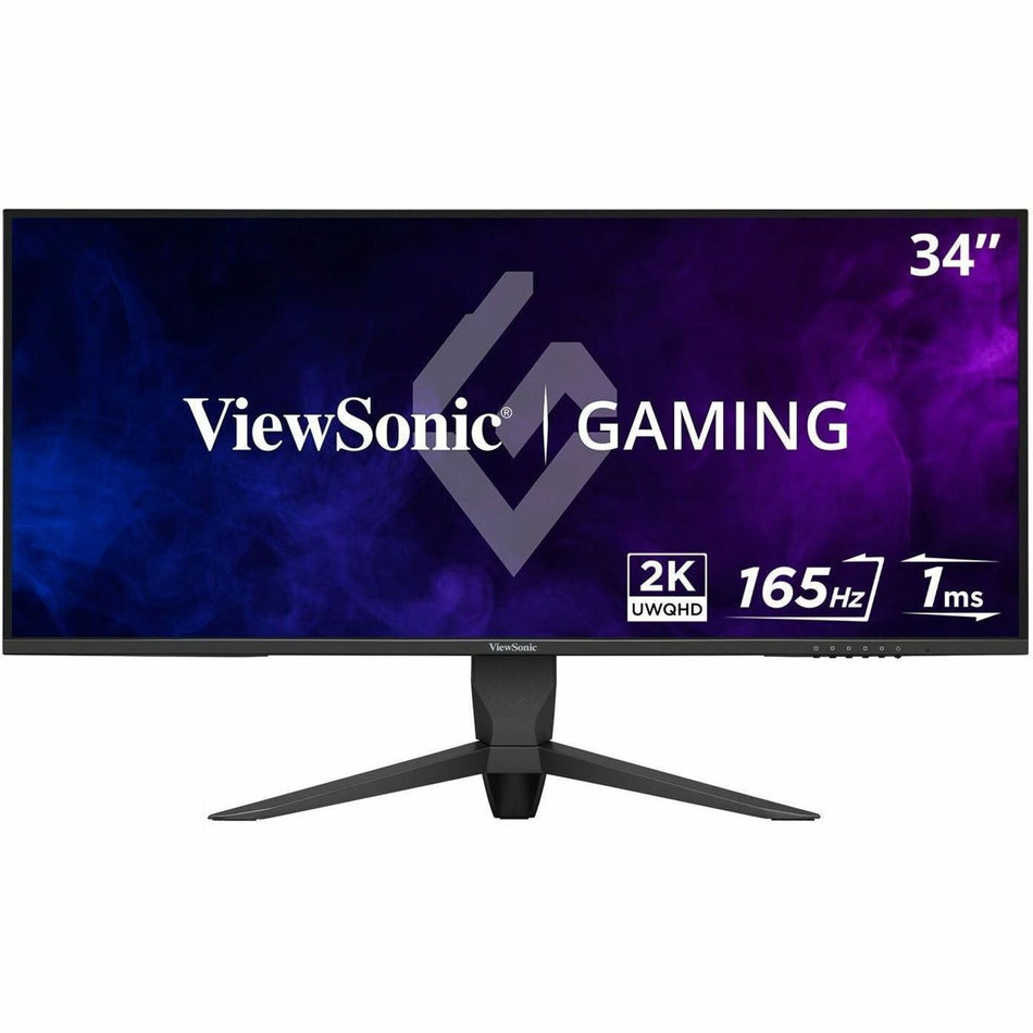 ViewSonic VX3418-2K 34" 21:9 1440p 1ms 165Hz Gaming Monitor with FreeSync Premium, Eye Care, HDMI, DisplayPort and USB - VX3418-2K
