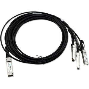 Axiom 100GBASE-CR4 QSFP28 to 4 SFP28 Passive DAC Fortinet Compatible 1m - FN-CABLE-QSFP28-4SFP28-1-AX