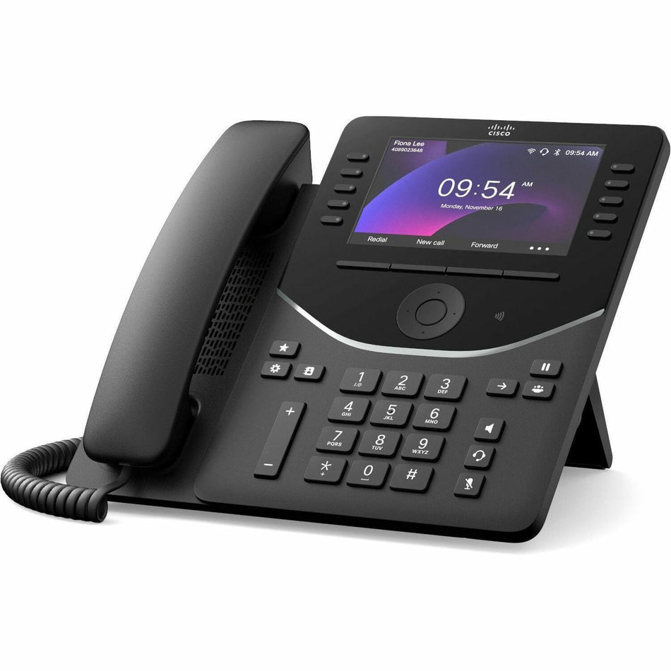 Cisco DP-9871 IP Phone - Corded - Corded - Desktop, Wall Mountable - Carbon Black - TAA Compliant - DP-9871NR-K9=