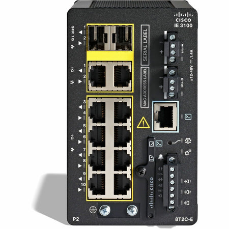 Cisco Catalyst IE3100 Rugged Ethernet Switch - IE-3100-8T2C-E-RF