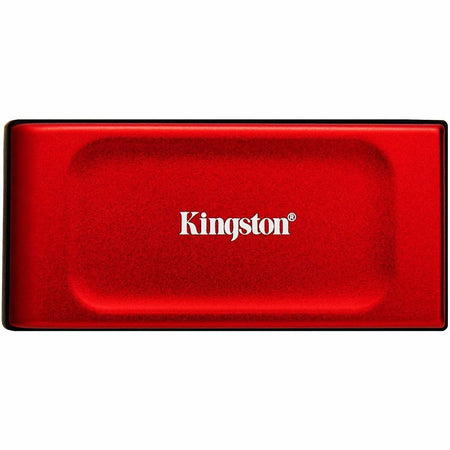 Kingston XS1000 1 TB Portable Solid State Drive - External - Red - SXS1000R/1000G