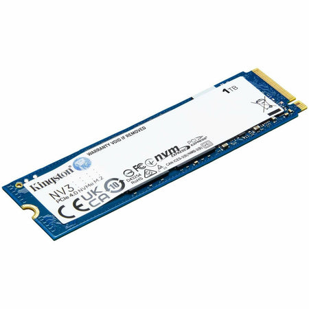 Kingston NV3 1 TB Solid State Drive - M.2 2280 Internal - PCI Express NVMe (PCI Express NVMe 4.0 x4) - SNV3S/1000G