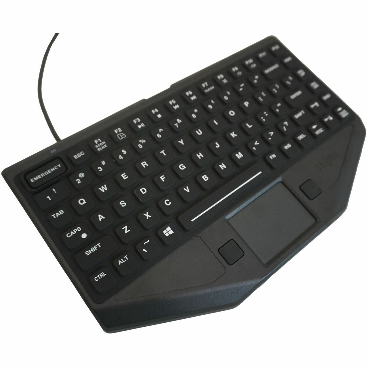 Havis Rugged Keyboard with Emergency Key - KB-1001