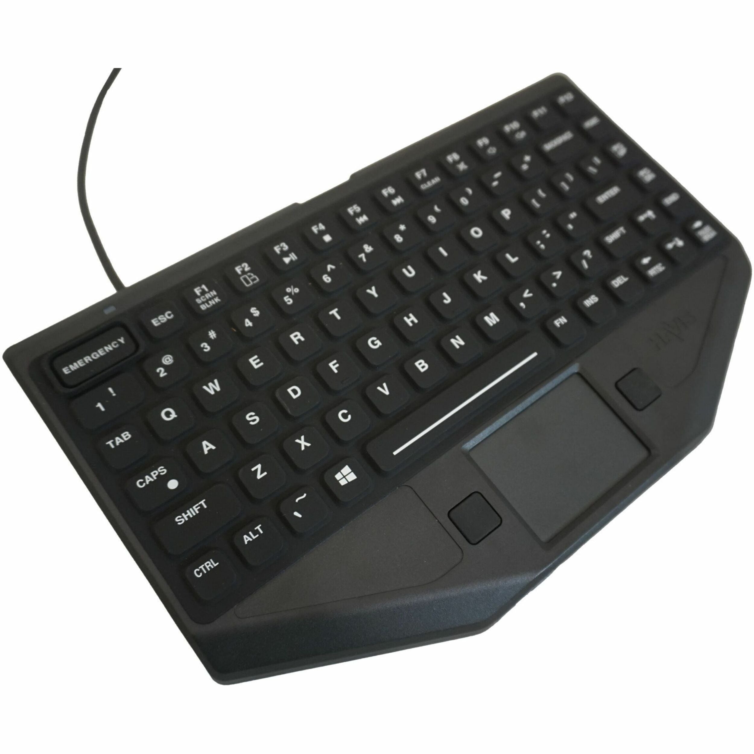 Havis Rugged Keyboard with Emergency Key - KB-1001