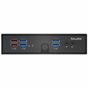 Shuttle XPC slim Barebone System - Slim PC - 1 x Processor Support - 1 x Intel Celeron 12th Gen 7305 1.10 GHz Penta-core (5 Core) - DS50U